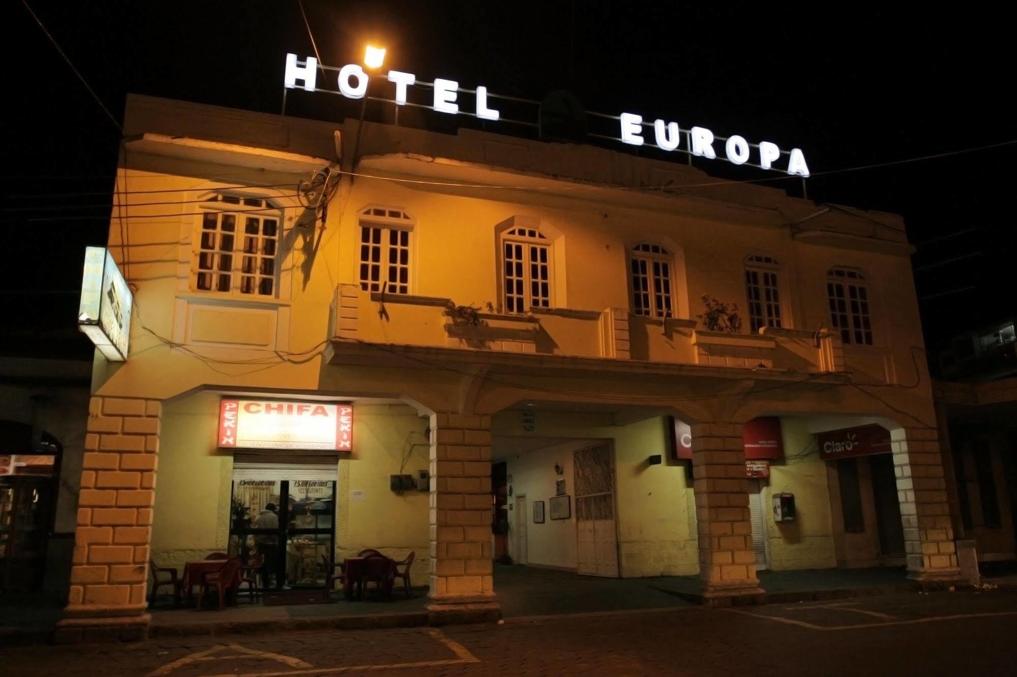 Hotel Europa Alausí Dış mekan fotoğraf